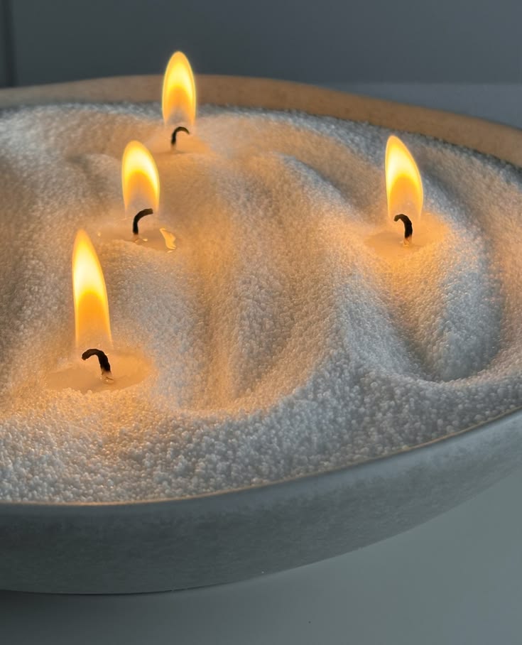 The Original Unscented Sand Candle