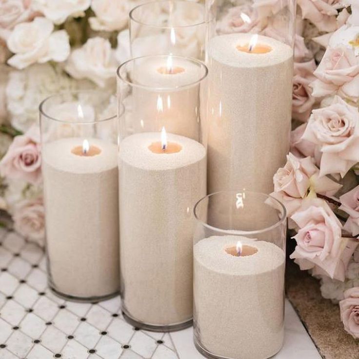 The Original Unscented Sand Candle
