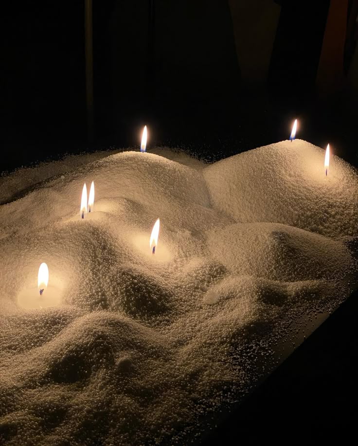 The Original Unscented Sand Candle