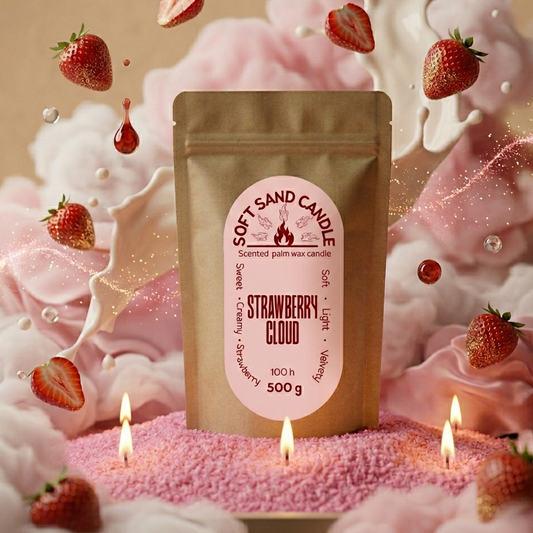 Strawberry Cloud Candle